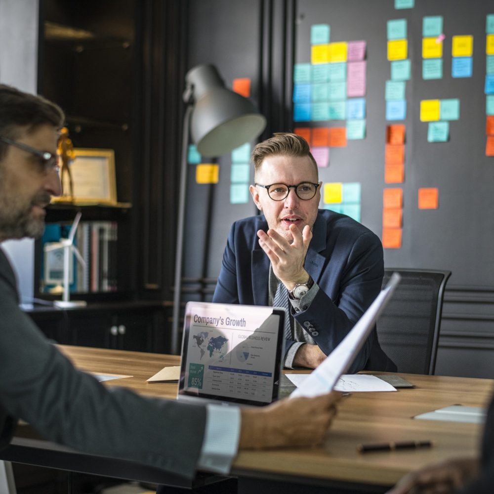 Business people in a meeting